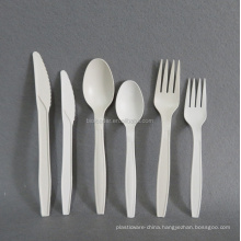 100% Eco-friendly High Quality Biodegradable Disposable Cornstarch Cutlery